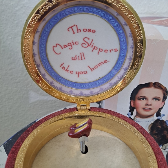DISCONTINUED Wizard of Oz Over the Rainbow Music Box - Picture 2 of 11